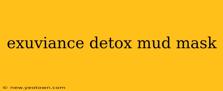 exuviance detox mud mask