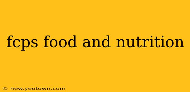 fcps food and nutrition