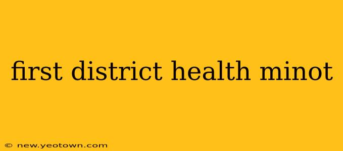 first district health minot