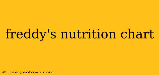freddy's nutrition chart