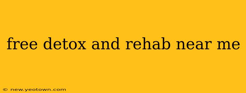 free detox and rehab near me