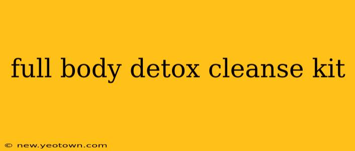 full body detox cleanse kit