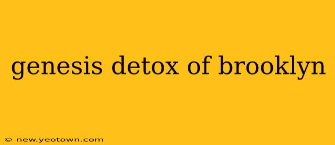 genesis detox of brooklyn