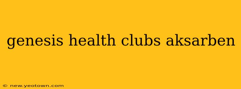 genesis health clubs aksarben