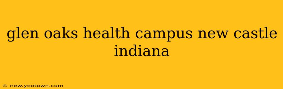 glen oaks health campus new castle indiana