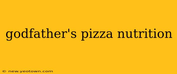 godfather's pizza nutrition