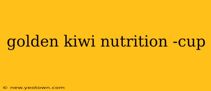 golden kiwi nutrition -cup