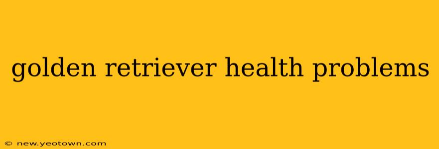 golden retriever health problems