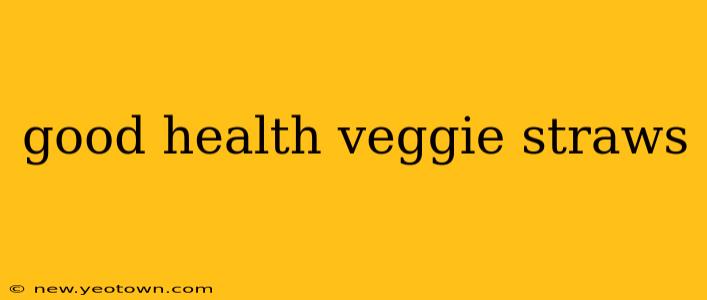 good health veggie straws