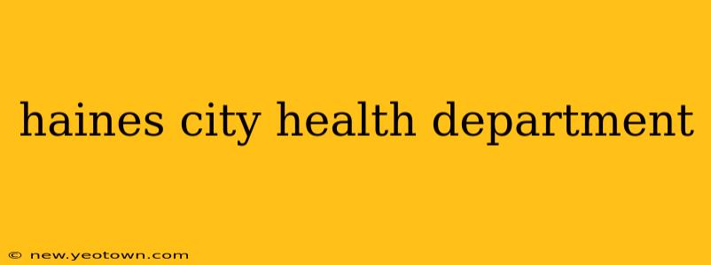 haines city health department