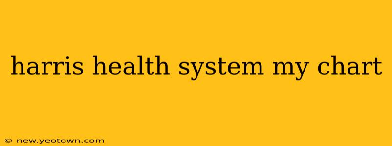 harris health system my chart