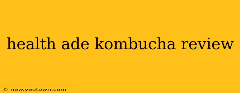 health ade kombucha review