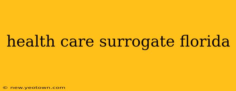 health care surrogate florida