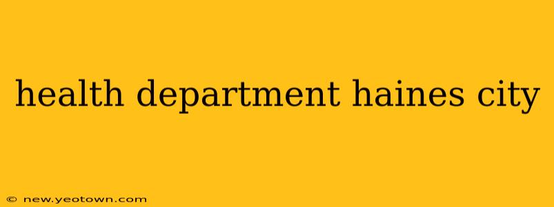 health department haines city