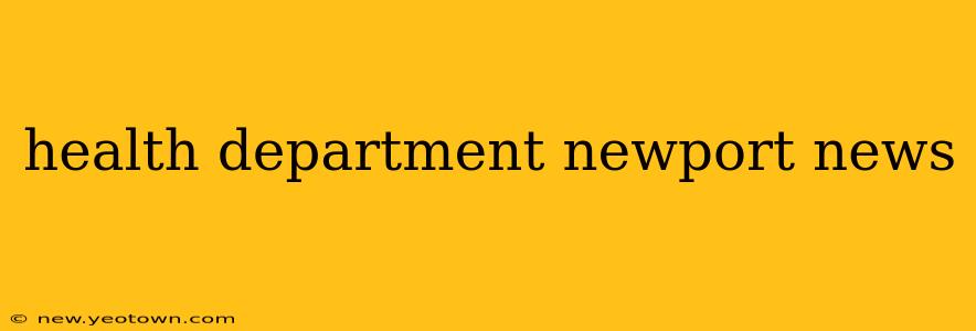 health department newport news