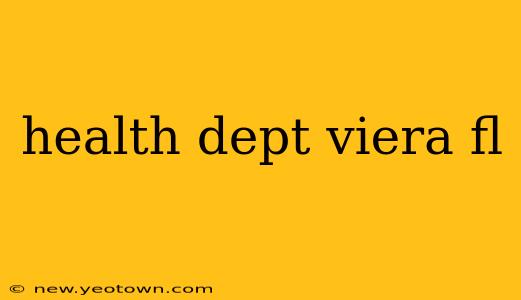 health dept viera fl