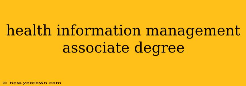 health information management associate degree