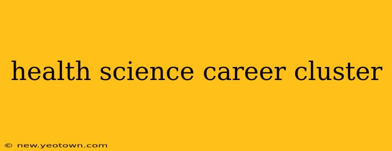health science career cluster