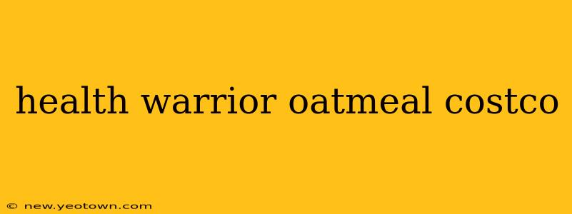 health warrior oatmeal costco