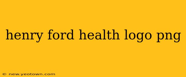 henry ford health logo png