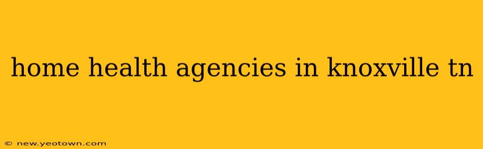 home health agencies in knoxville tn
