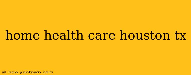 home health care houston tx