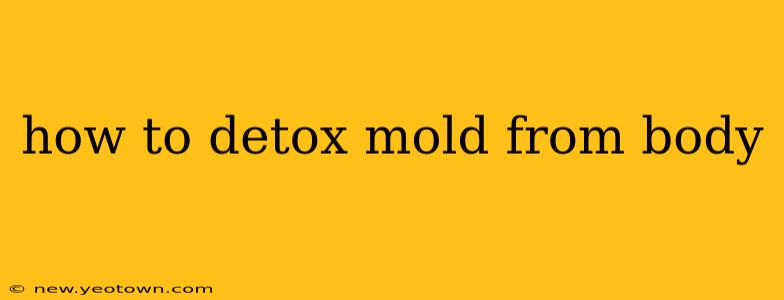 how to detox mold from body