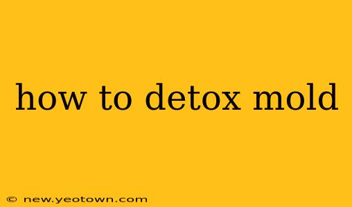 how to detox mold