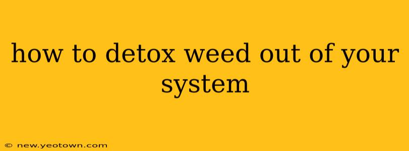 how to detox weed out of your system
