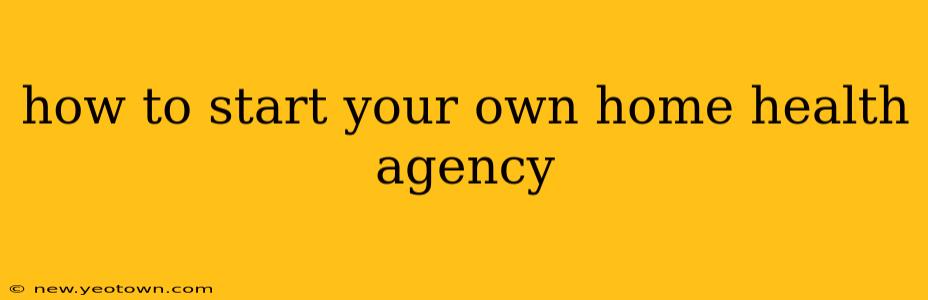how to start your own home health agency