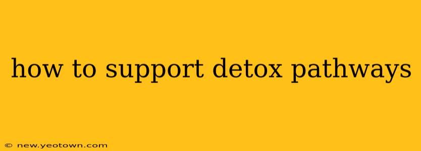 how to support detox pathways