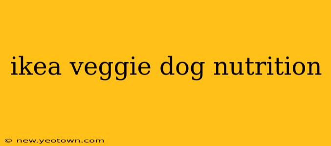 ikea veggie dog nutrition