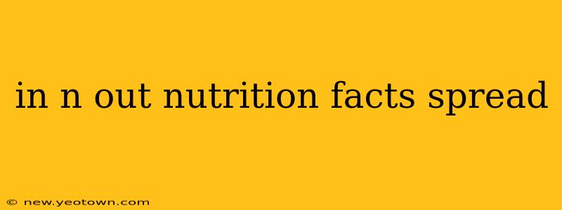 in n out nutrition facts spread