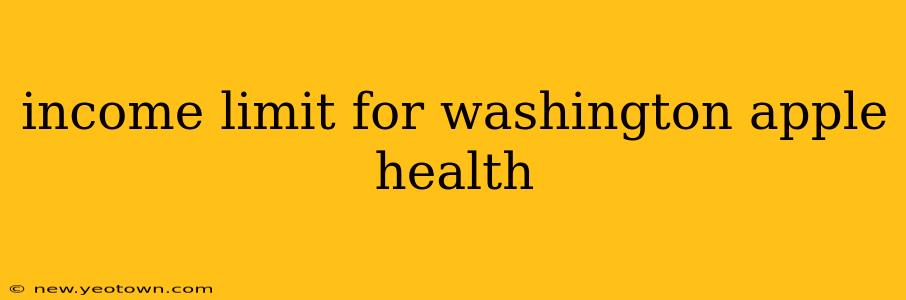 income limit for washington apple health