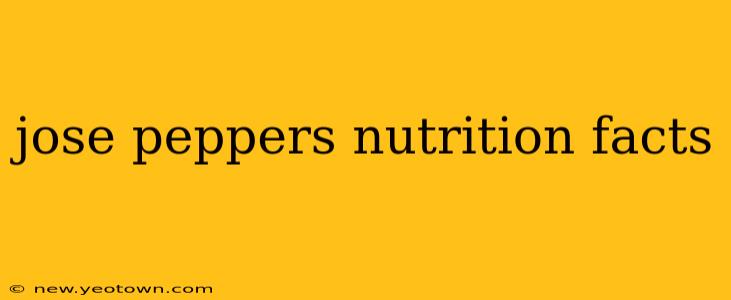 jose peppers nutrition facts