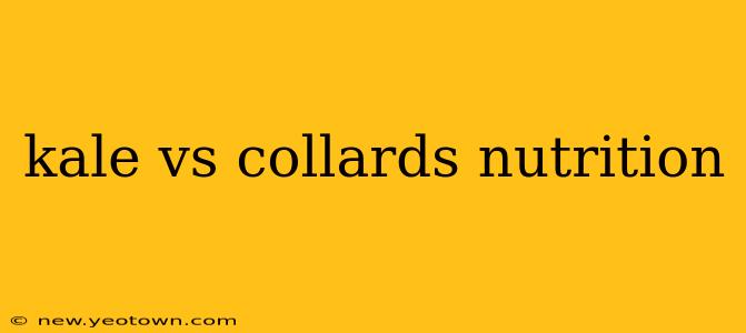 kale vs collards nutrition