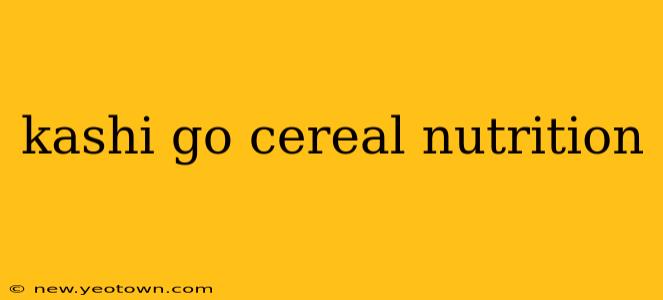 kashi go cereal nutrition