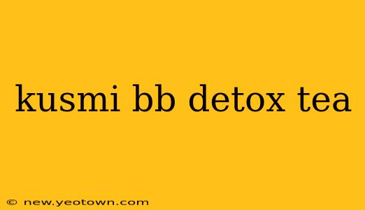 kusmi bb detox tea