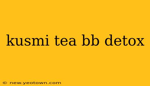 kusmi tea bb detox