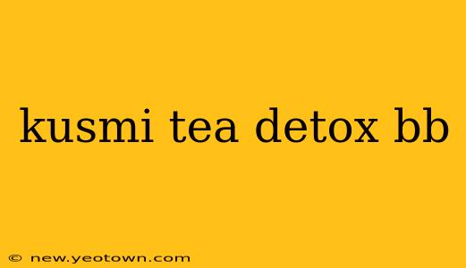 kusmi tea detox bb