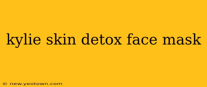 kylie skin detox face mask