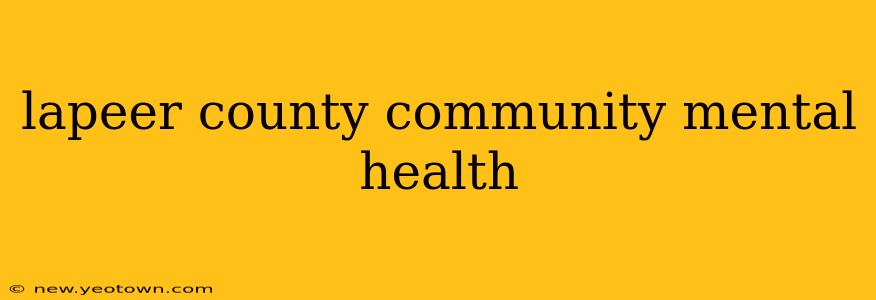 lapeer county community mental health