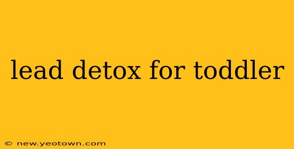 lead detox for toddler