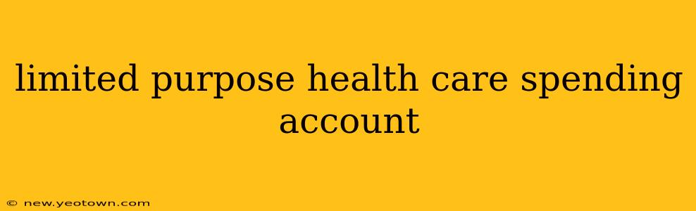 limited purpose health care spending account