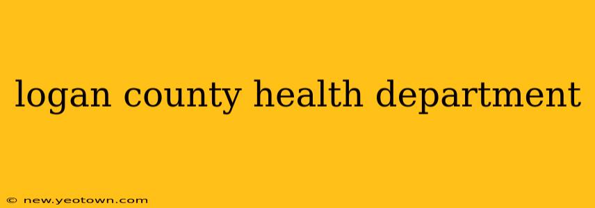 logan county health department