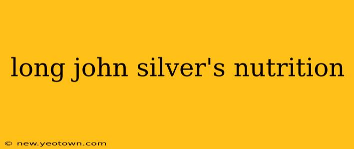 long john silver's nutrition