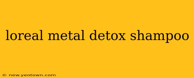 loreal metal detox shampoo