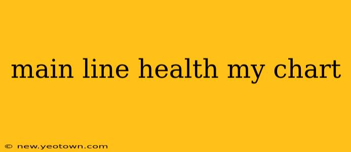 main line health my chart