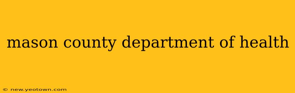 mason county department of health