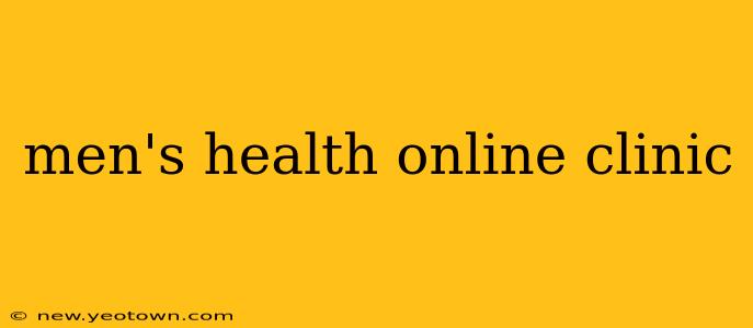 men's health online clinic
